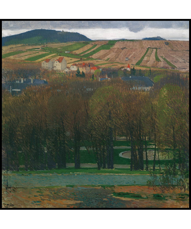 Blick von Heiligenstadt auf den Nussberg