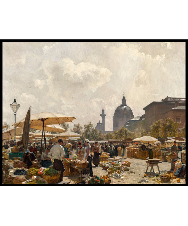 Der Naschmarkt in Wien