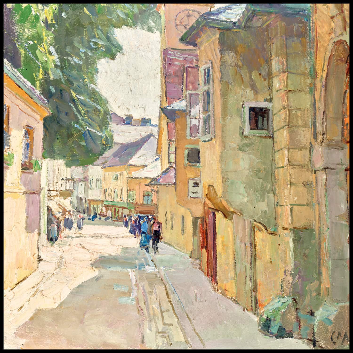 Die Dr. Seipel Straße in Mödling