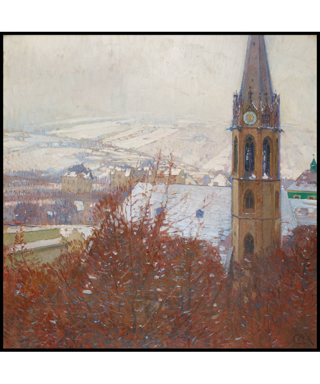 Heiligenstadt im Schnee