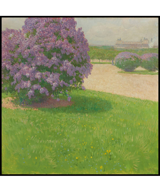 Heldenplatz mit Flieder