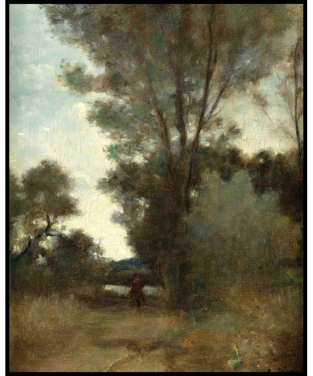 Cavalier à l’orée d’un Bois