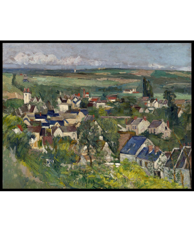 Panoramablick auf Auvers