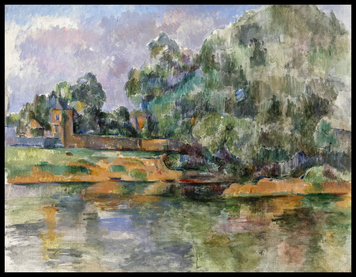 Ufer der Seine bei Medan