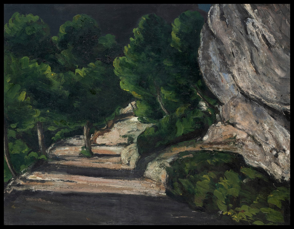 Road with trees