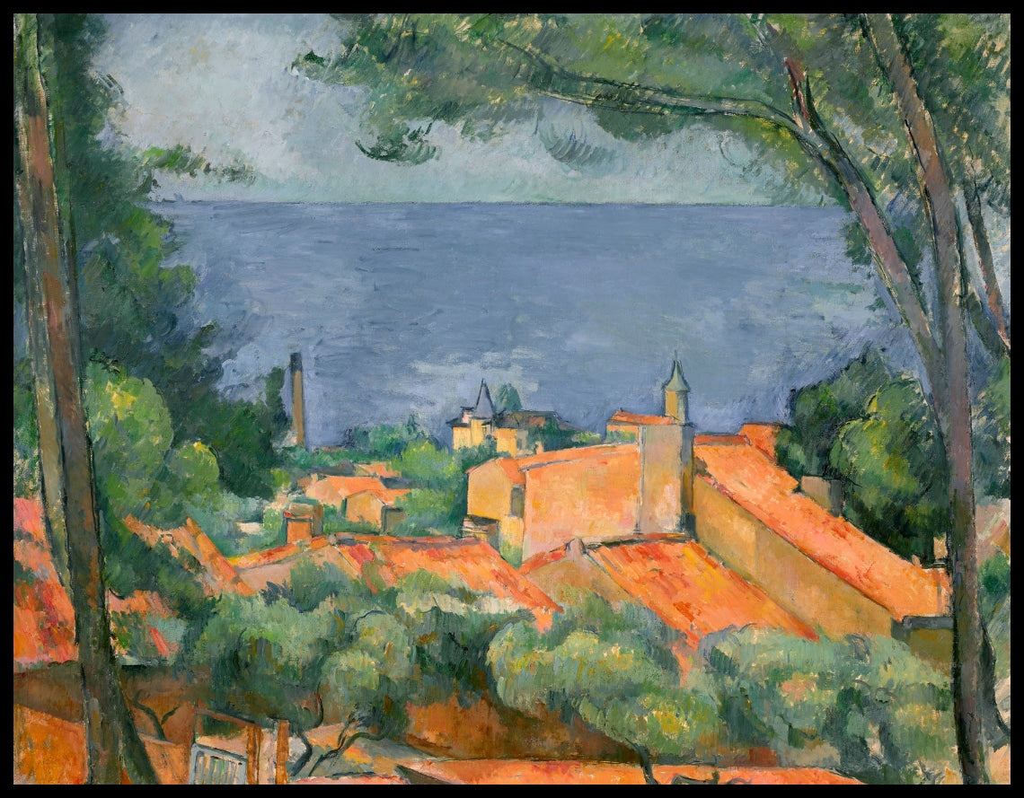 L'Estaque mit roten Dächern
