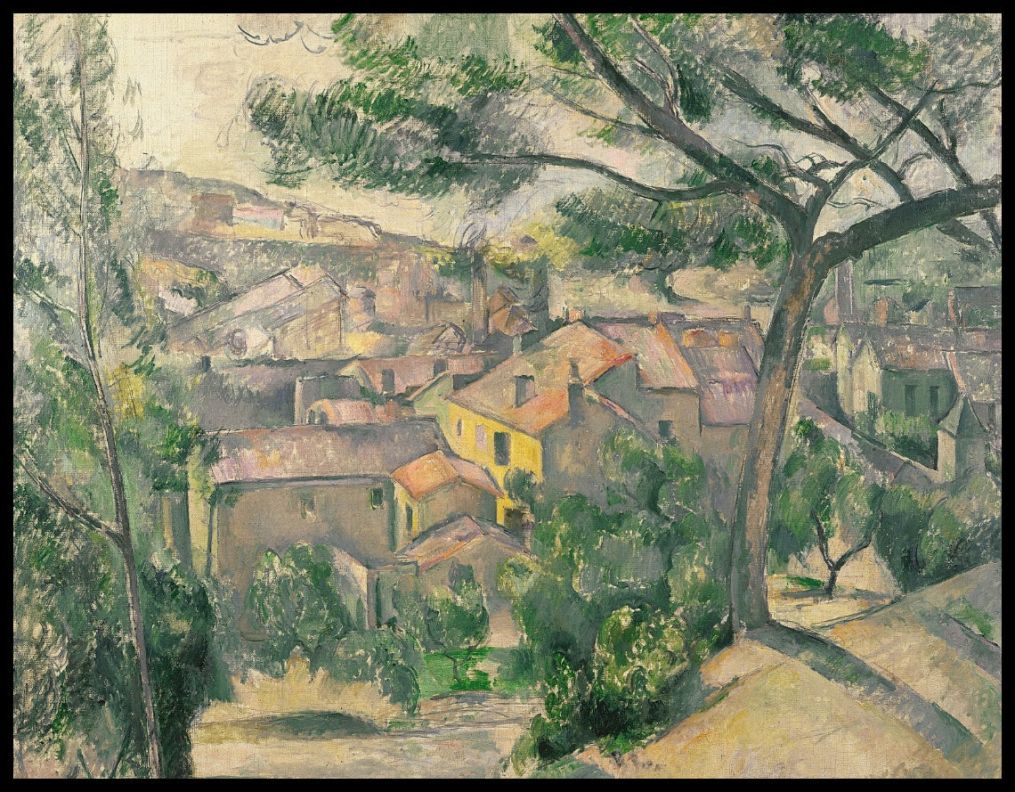 L'Estaque gegen Sonnenlicht