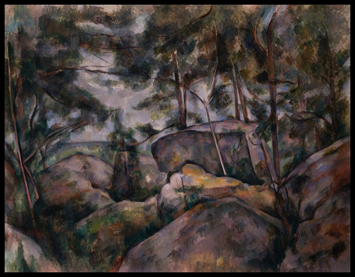 Felsen im Wald