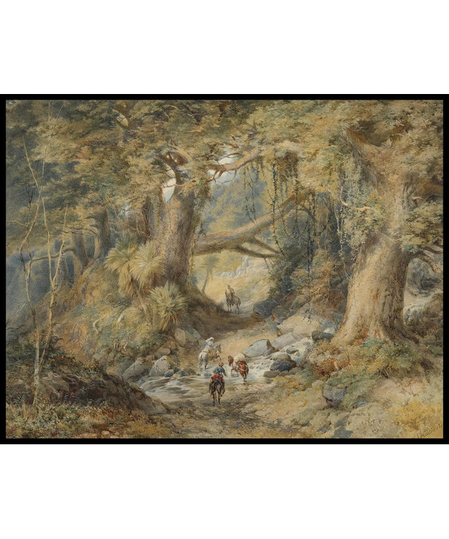 Crossing the Teremakau River