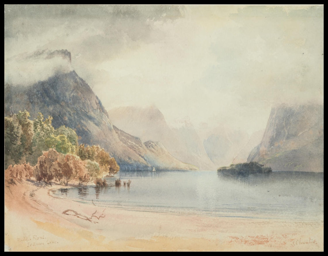 Middle Fiord Te Anau Lake
