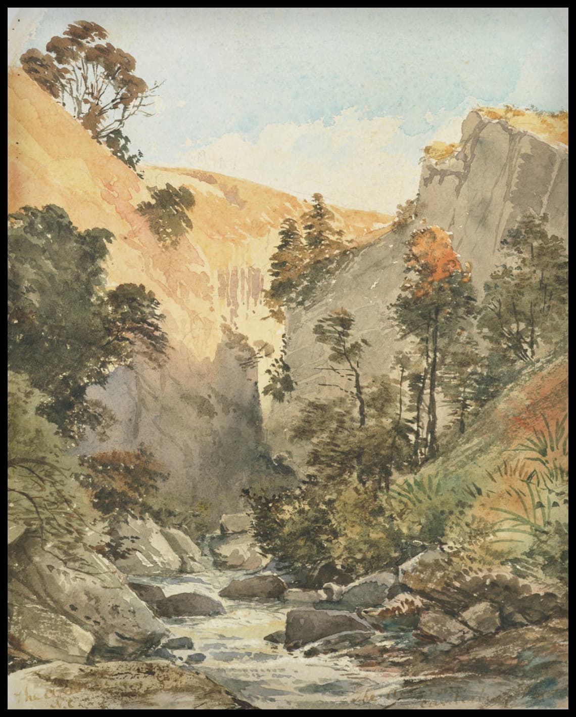 La rivière Achéron