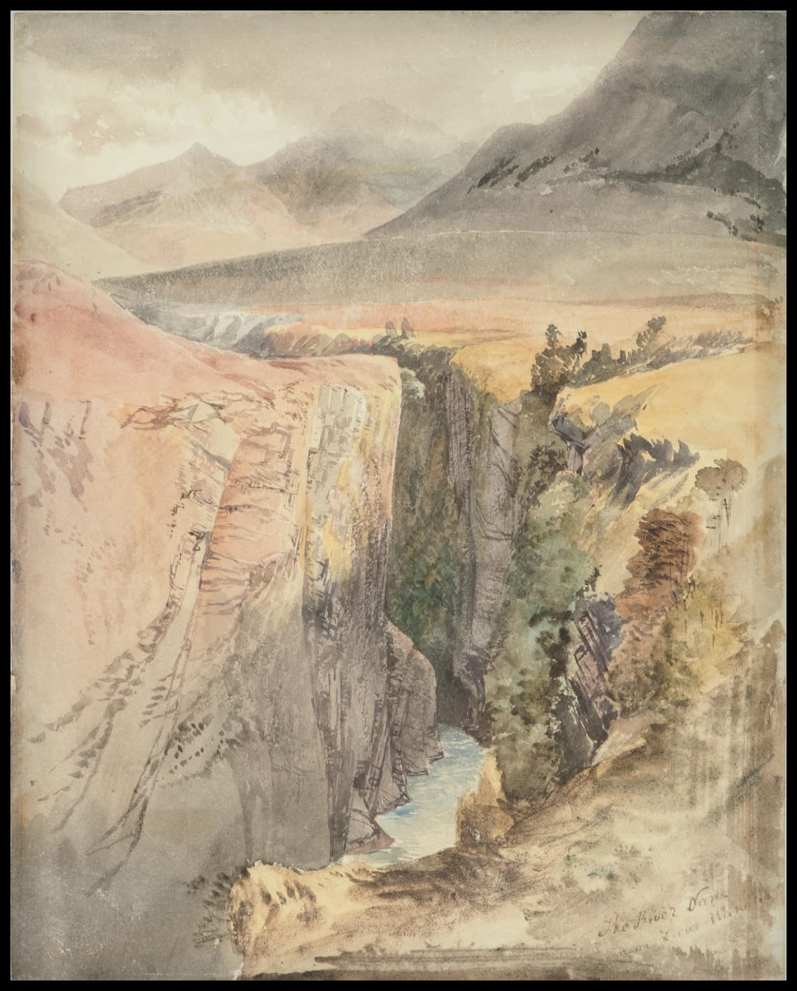 La rivière Von près du lac Wakatipu
