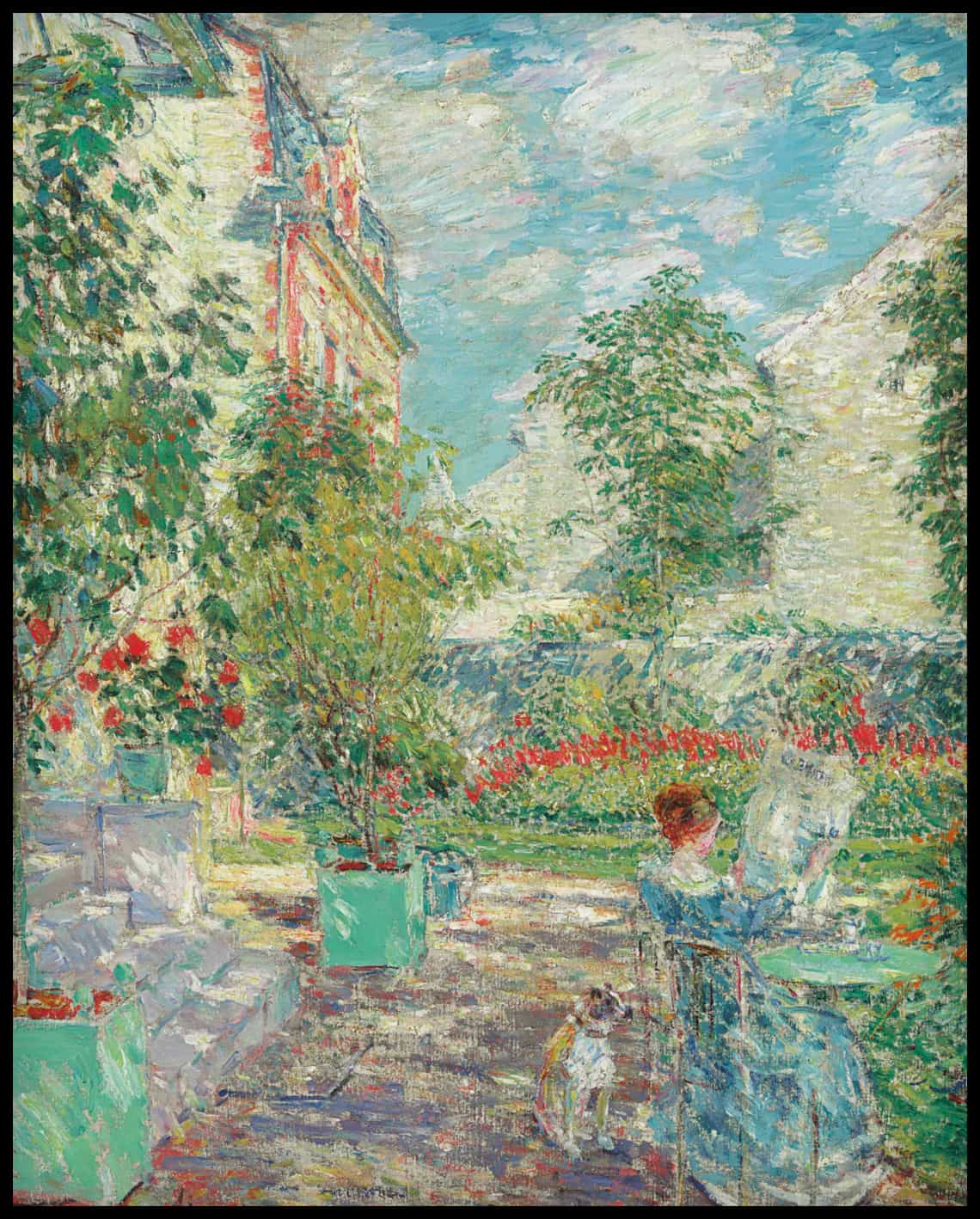 In a French Garden