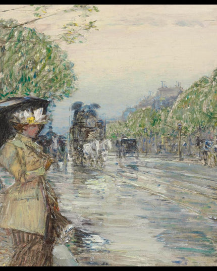 Rainy Day, On the Avenue