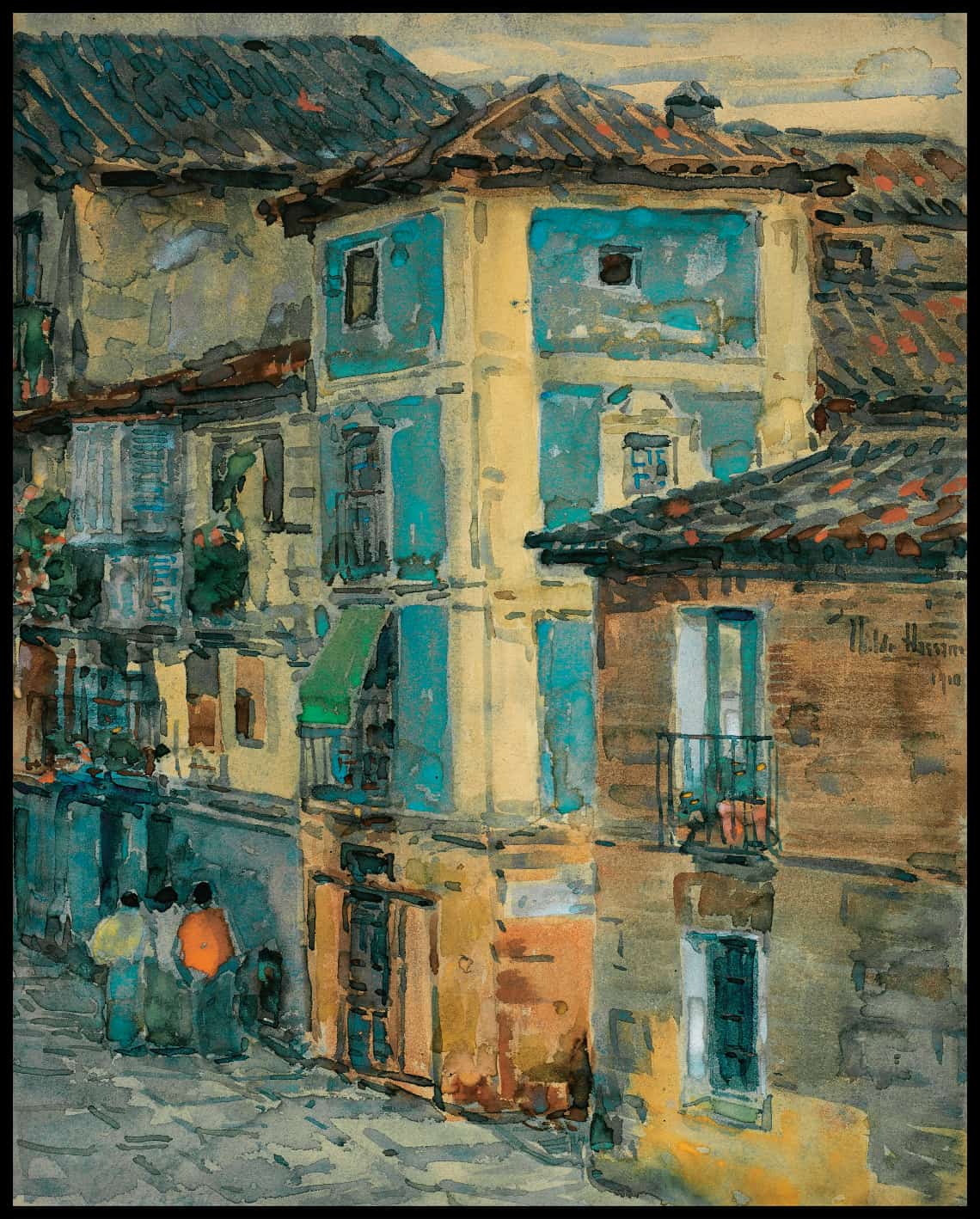 Street Scene, Spain