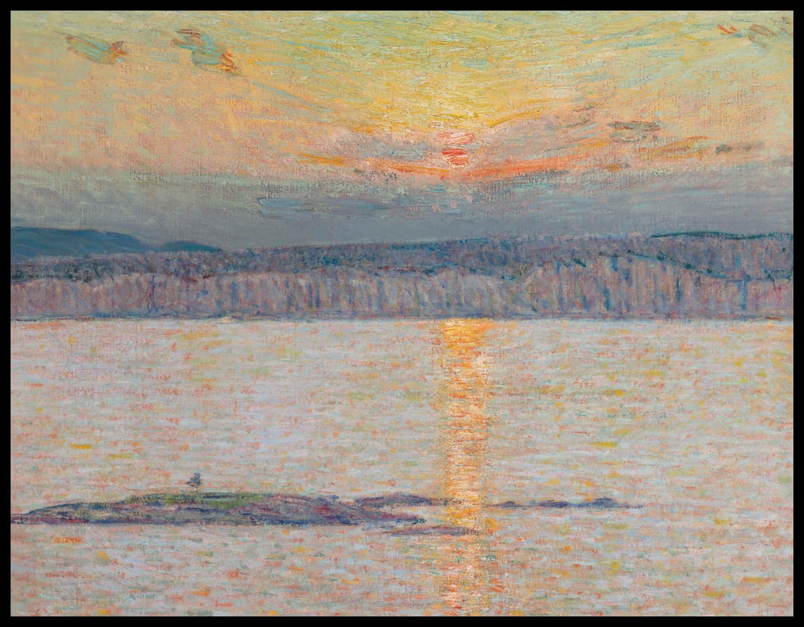 Sunset Ironbound, Mt. Desert, Maine