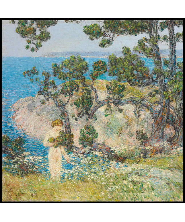 The Blue Sea and the Bather