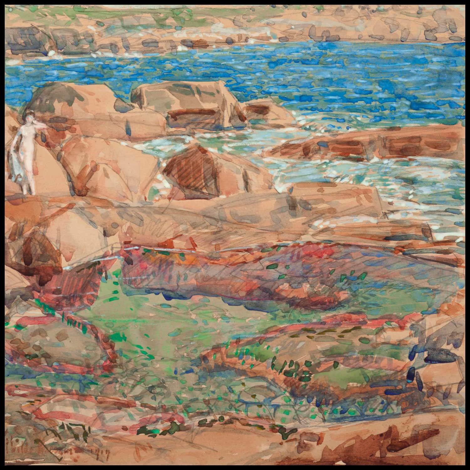 The Pretty Pool, Bass Rocks
