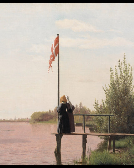 A View of Lake Sortedam from Dosseringen