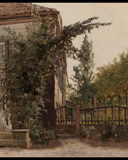 The Garden Steps Leading to the Artist's Studio on Blegdammen, Copenhagen