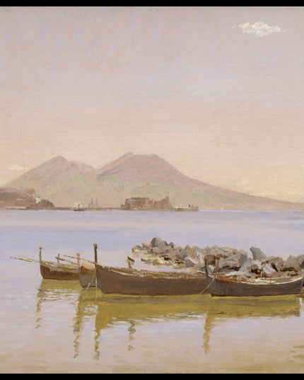 The Gulf of Naples with Vesuvius in the Background