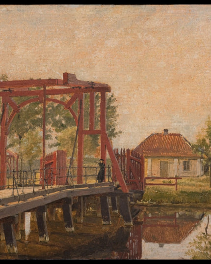 The Northern Drawbridge to the Citadel in Copenhagen