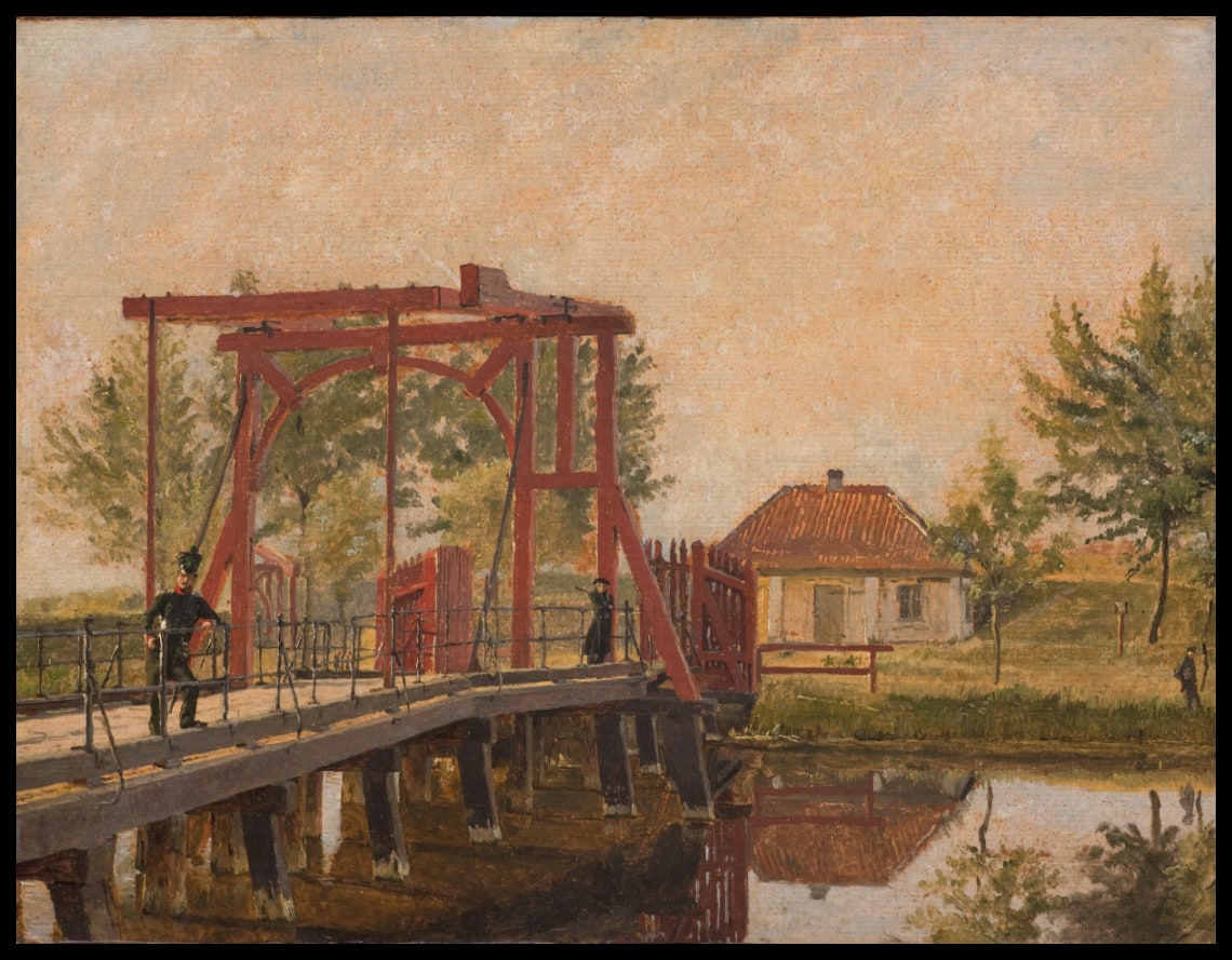 Le pont-levis du Nord vers la Citadelle de Copenhague