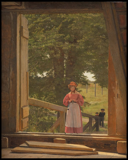 View from the Loft of the Grain Store at the Bakery in the Citadel of Copenhagen