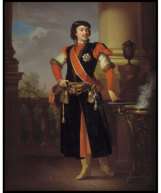 Portrait of Count Rzewuski, Polish Ambassador to Denmark