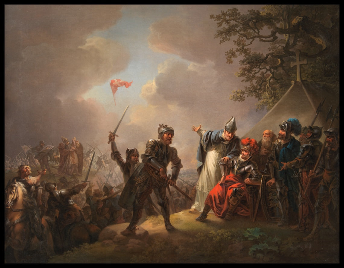 The Legend of the Danish Flag (the Dannebrog)