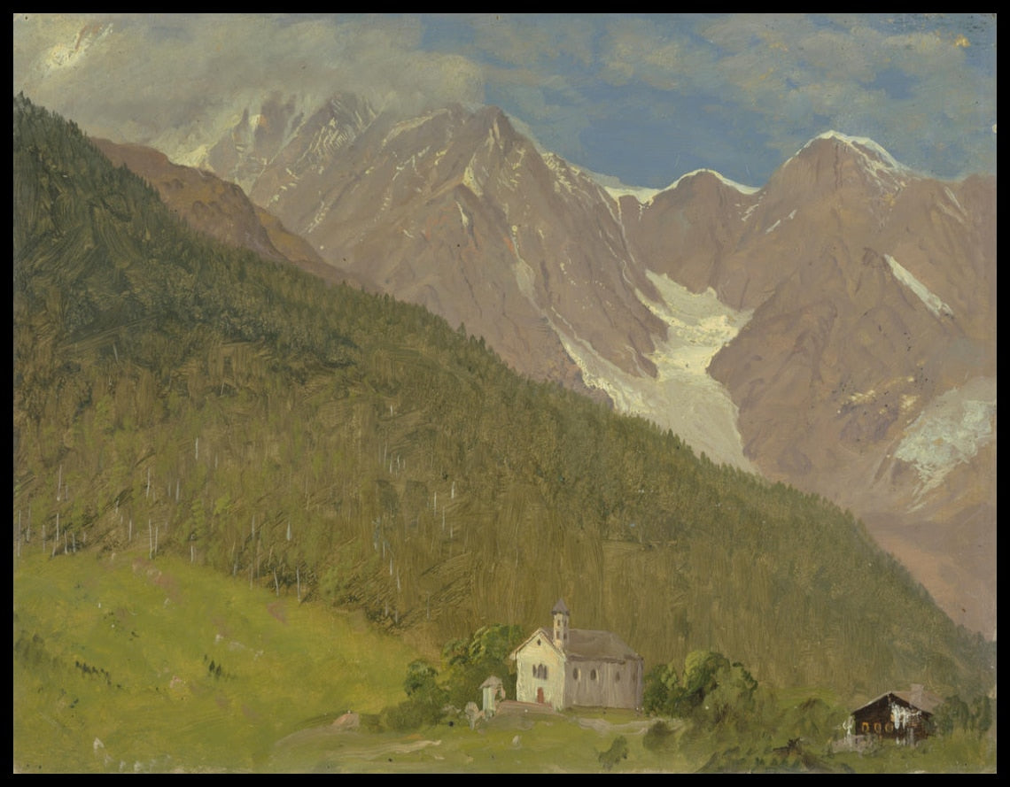 Paysage alpin en Suisse