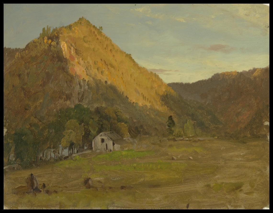 Paysage d'automne en Caroline du Nord