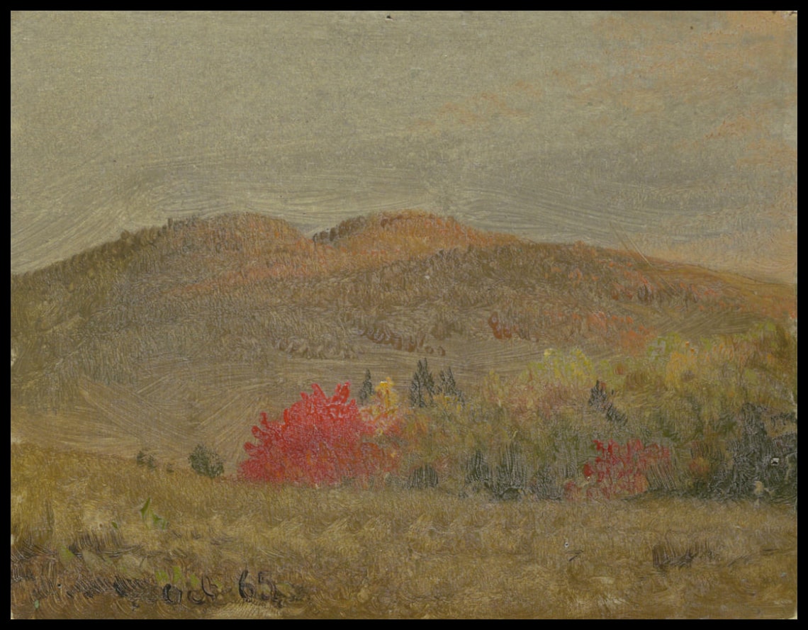 Paysage d'automne Vermont