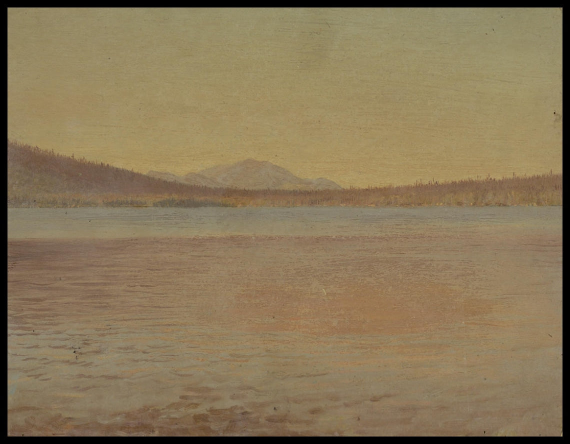 Vue lointaine du mont Katahdin