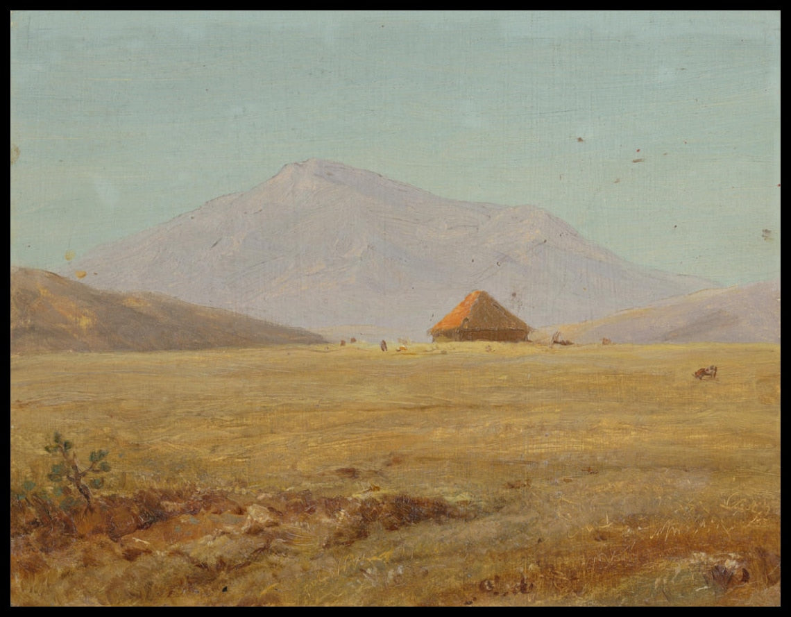 Plateau avec chapeau