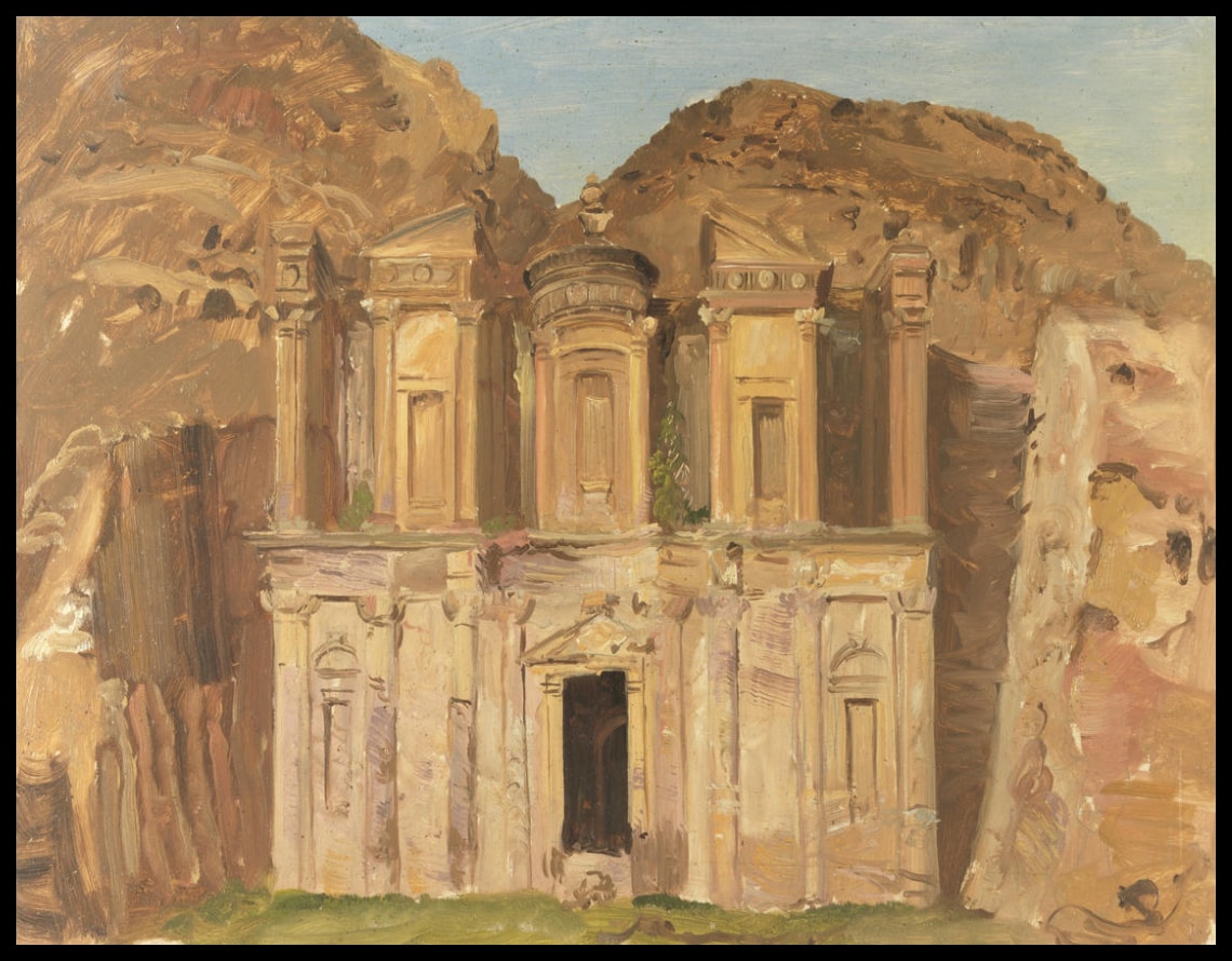 Temple rocheux Ed-Deir Petra