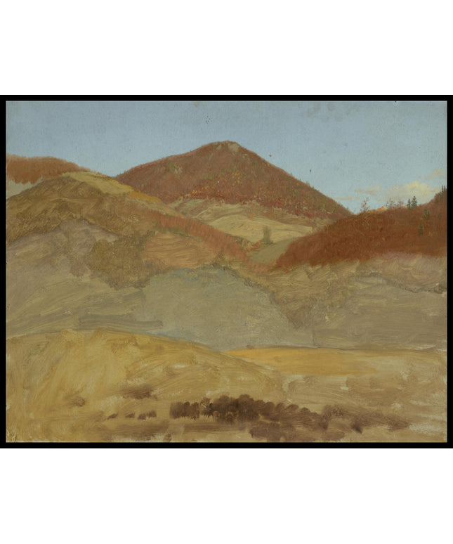 Hilly Landscape Autumn