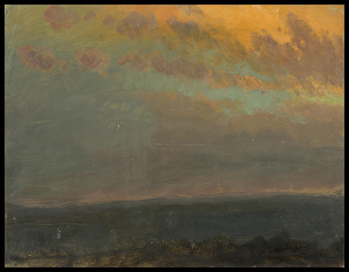 La vallée de l'Hudson au coucher du soleil