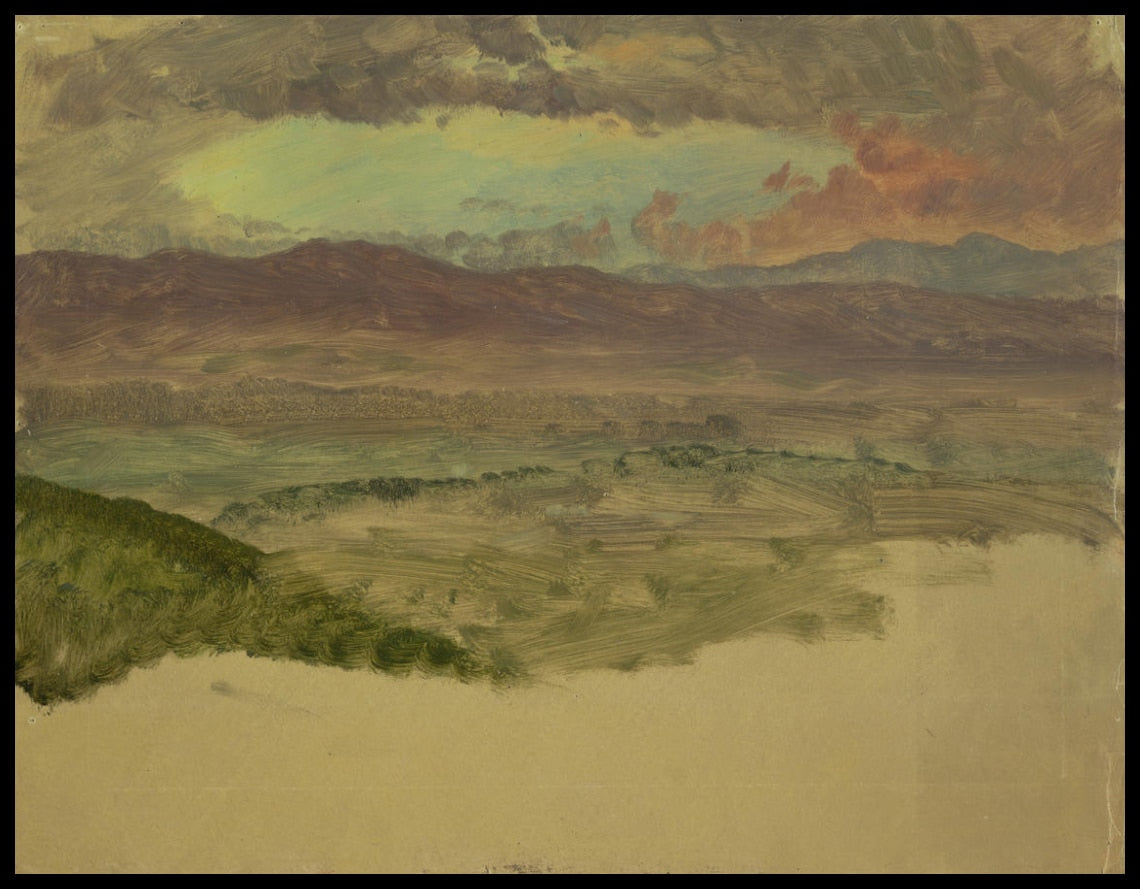 Paysage de la vallée de l'Hudson