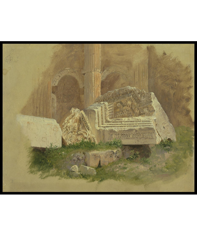 Interior of the Temple of Bacchus