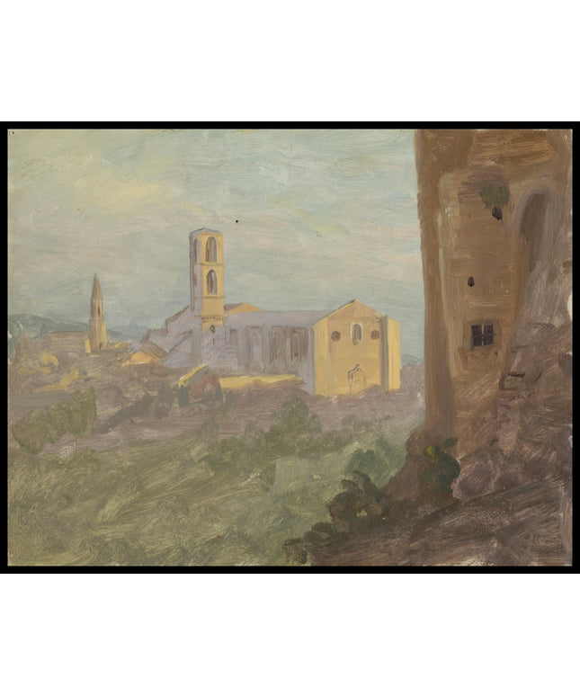 Italian or Swiss Town