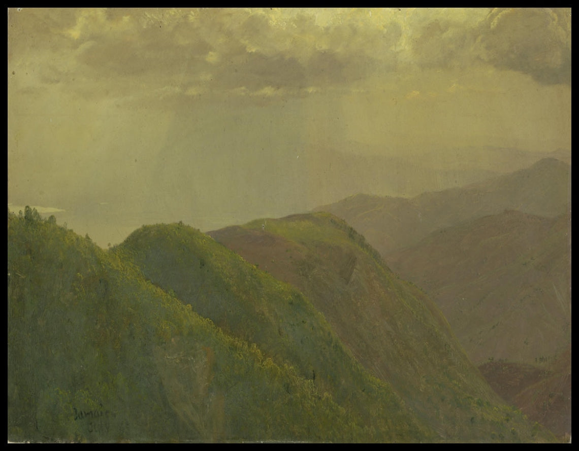 Paysage en Jamaïque Indes occidentales