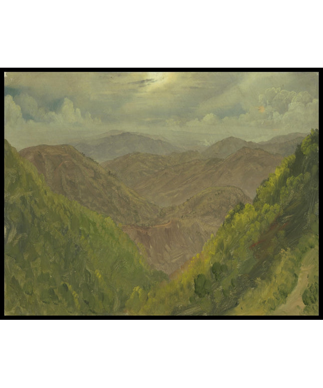 Landscape in Jamaica West Indies