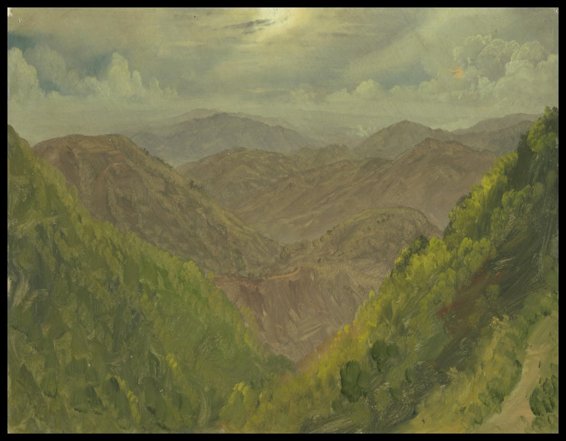 Paysage en Jamaïque Indes occidentales