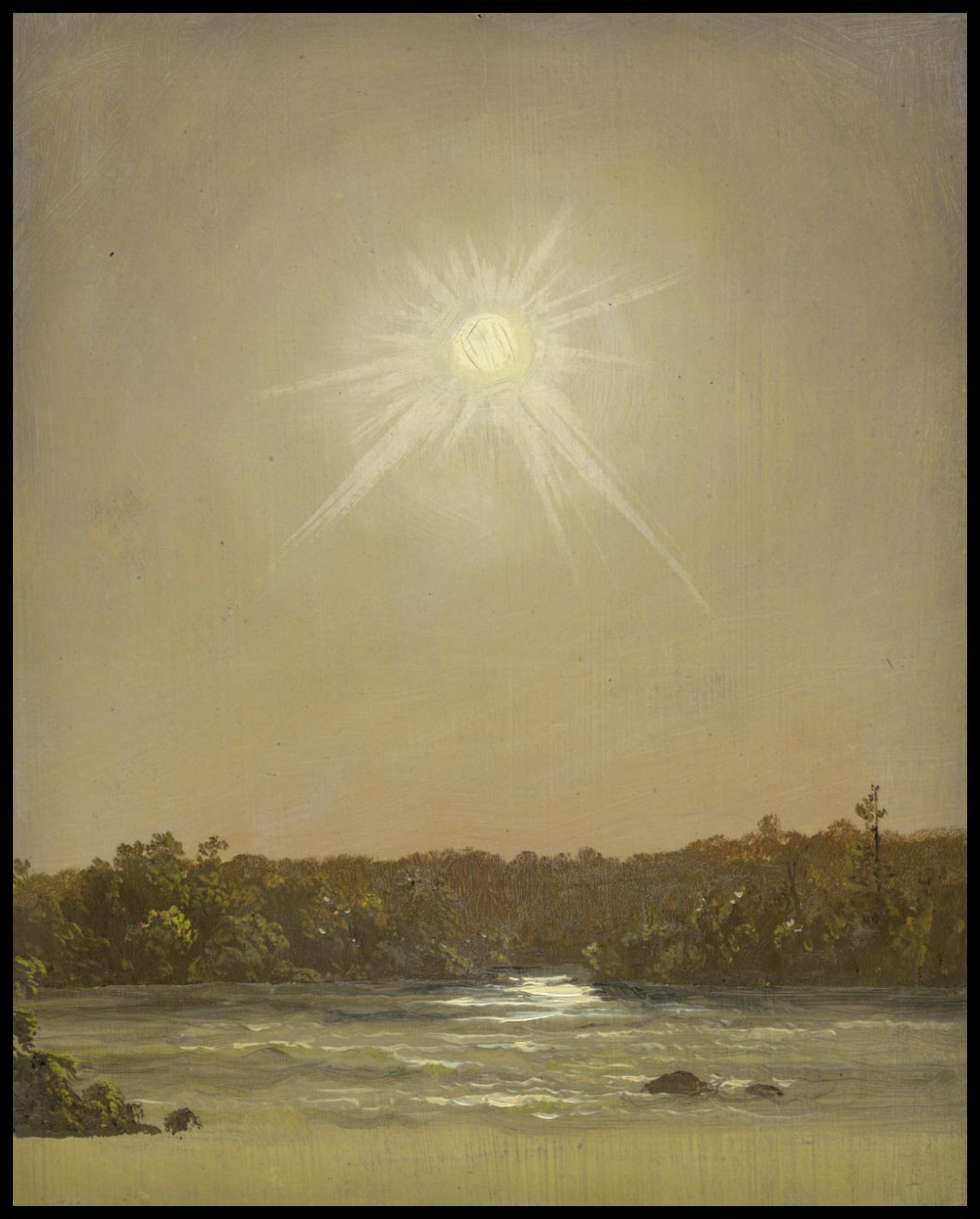 Coucher de soleil du Maine