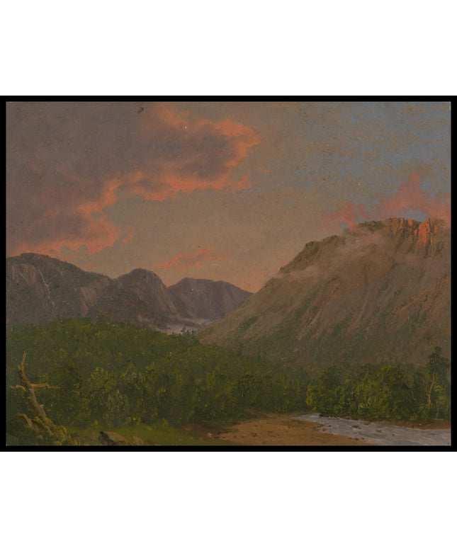 Mountain Landscape at Sunset