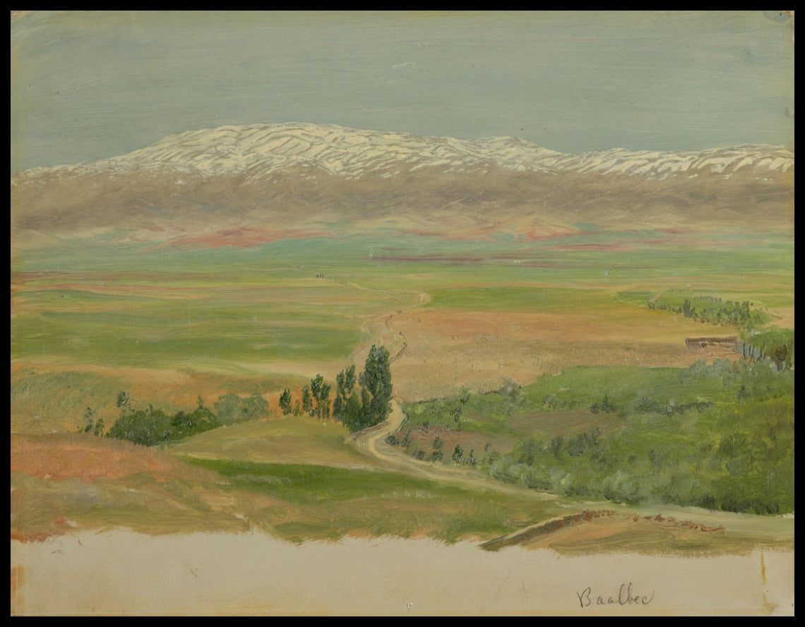 Montagnes près de Baalbec