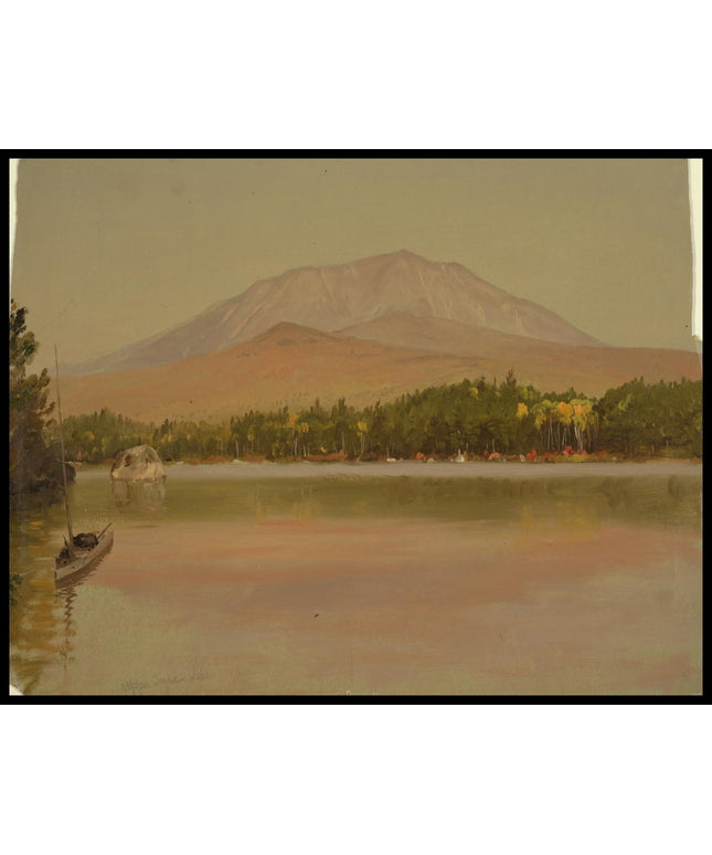 Mount Katahdin from Togue Pond