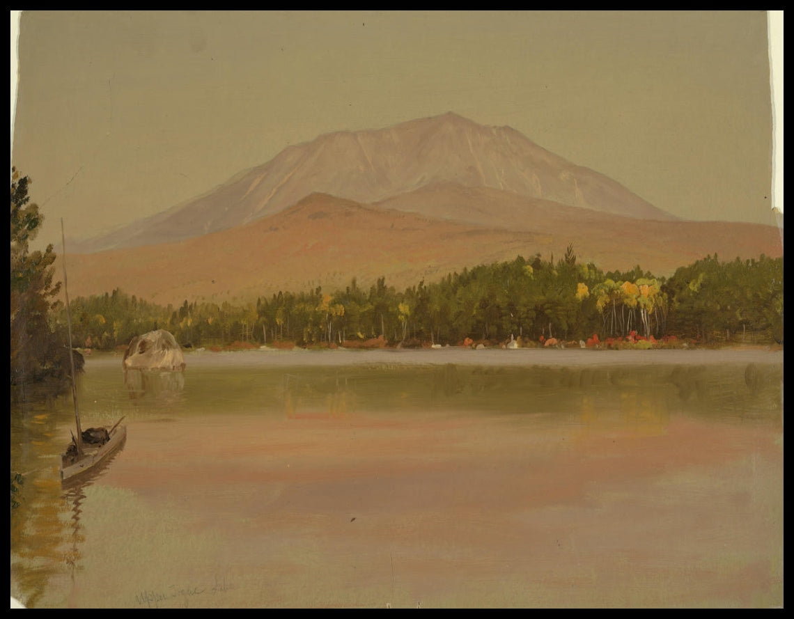 Le mont Katahdin depuis Togue Pond
