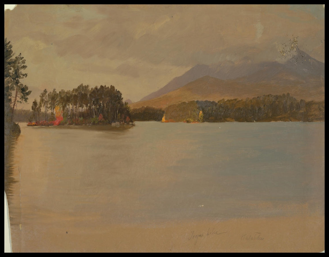 Le mont Katahdin depuis Togue Pond